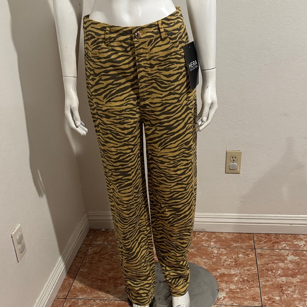 Hera Collection Zebra Print Trousers